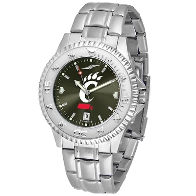 Black Cincinnati Bearcats Competitor Steel AnoChrome Watch