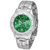 Green Hawaii Warriors Competitor Steel AnoChrome Watch
