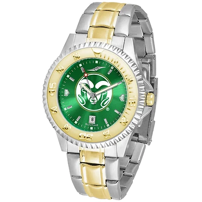 Green Colorado State Rams Competitor Two-Tone AnoChrome Watch