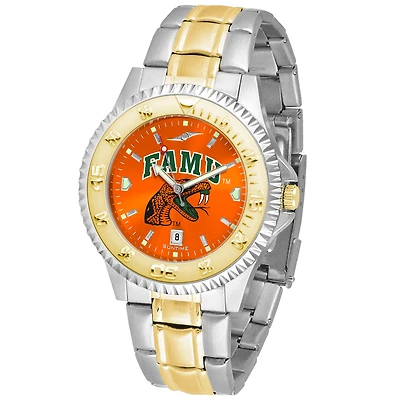 Orange Florida A&M Rattlers Competitor Two-Tone AnoChrome Watch