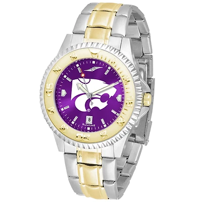 Purple Kansas State Wildcats Competitor Two-Tone AnoChrome Watch