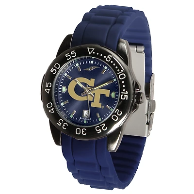 Navy Georgia Tech Yellow Jackets FantomSport AC AnoChrome Watch