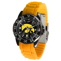 Black Iowa Hawkeyes FantomSport AC AnoChrome Watch