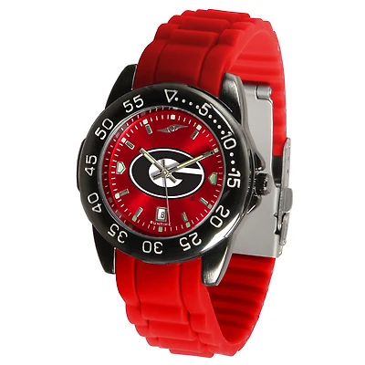 Red Georgia Bulldogs FantomSport AC AnoChrome Watch