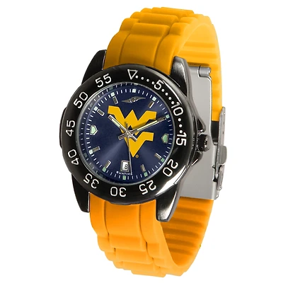 Navy West Virginia Mountaineers FantomSport AC AnoChrome Watch