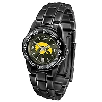 Women's Black Iowa Hawkeyes FantomSport AnoChrome Watch