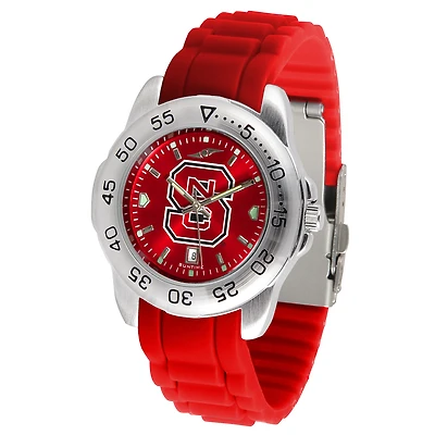 Red NC State Wolfpack Sport AC AnoChrome Watch