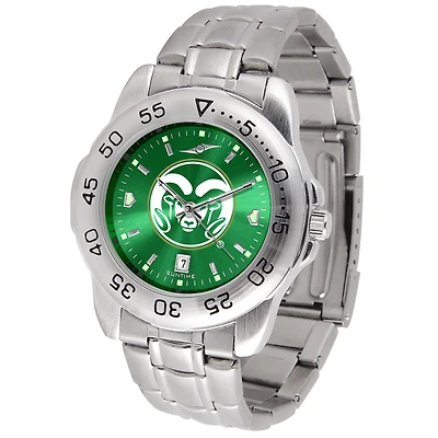 Green Colorado State Rams Sport Steel AnoChrome Watch