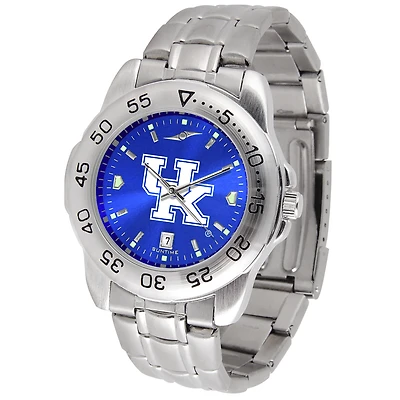 Royal Kentucky Wildcats Sport Steel AnoChrome Watch
