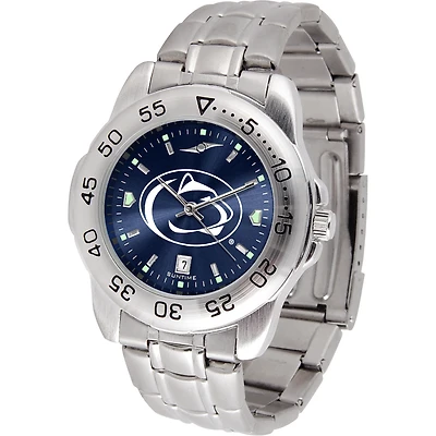 Navy Penn State Nittany Lions Sport Steel AnoChrome Watch
