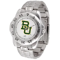 White Baylor Bears Sport Steel Watch
