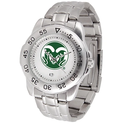 White Colorado State Rams Sport Steel Watch