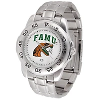 White Florida A&M Rattlers Sport Steel Watch
