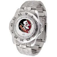 White Florida State Seminoles Sport Steel Watch