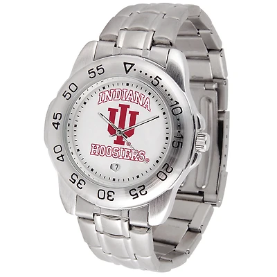 White Indiana Hoosiers Sport Steel Watch