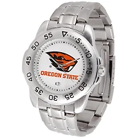 White Oregon State Beavers Sport Steel Watch