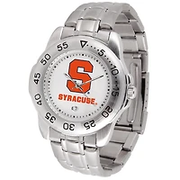 White Syracuse Orange Sport Steel Watch