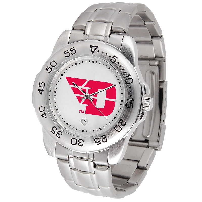 White Dayton Flyers Sport Steel Watch