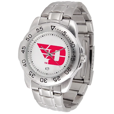 White Dayton Flyers Sport Steel Watch