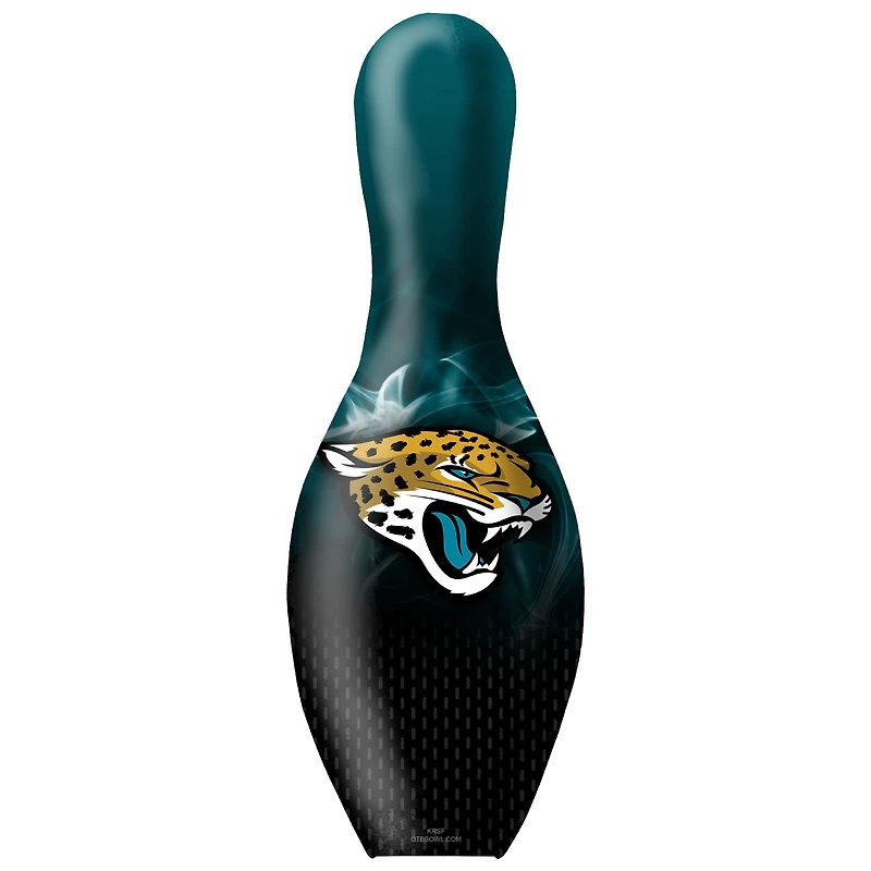 Jacksonville Jaguars NFL On Fire Bowling Pin