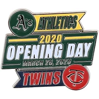 WinCraft Athletics vs. Minnesota Twins 2020 Opening Day Pin