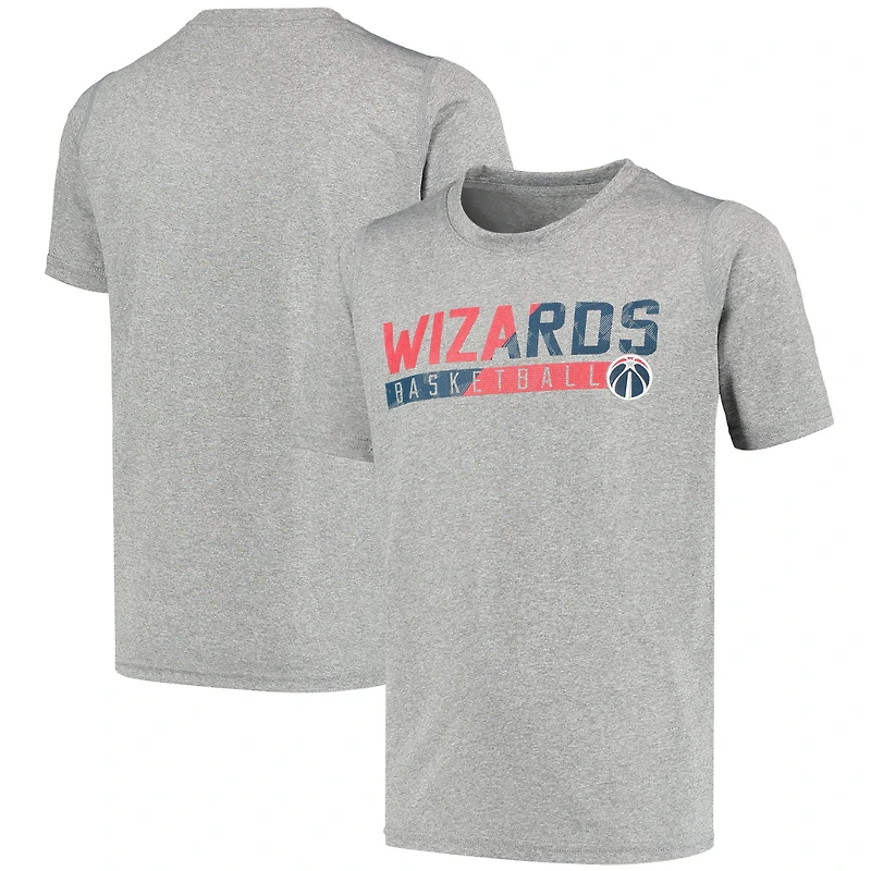 Youth Gray Washington Wizards Possession Dri-Tek T-Shirt