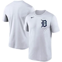 Men's Nike White Detroit Tigers Wordmark Legend Performance T-Shirt