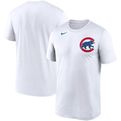 Men's Nike White Chicago Cubs Wordmark Legend Performance T-Shirt