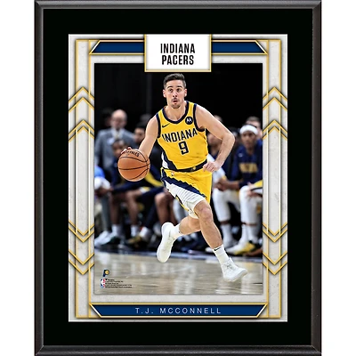 T.J. McConnell Indiana Pacers 10.5" x 13" Sublimated Player Plaque