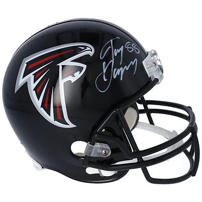 Tony Gonzalez Atlanta Falcons Autographed Riddell Replica Helmet