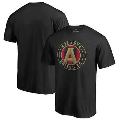 Men's Fanatics Black Atlanta United FC Team Primary Logo T-Shirt