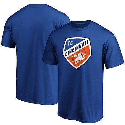 Men's Fanatics Royal FC Cincinnati Team Primary Logo T-Shirt