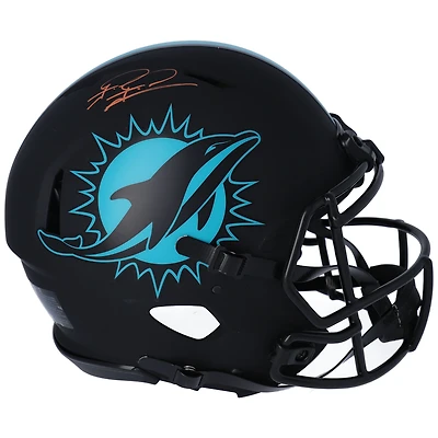 Tua Tagovailoa Miami Dolphins Autographed Riddell Eclipse Alternate Speed Authentic Helmet
