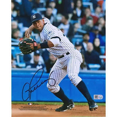Alex Rodriguez New York Yankees Autographed 8" x 10" Throwing Photograph