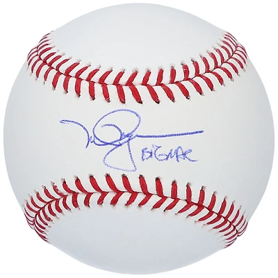 Mark McGwire St. Louis Cardinals Autographed Baseball with "Big Mac" Inscription