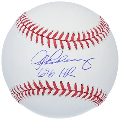 Alex Rodriguez New York Yankees Autographed Baseball with "696 HR'S" Inscription