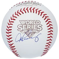 Alex Rodriguez New York Yankees Autographed 2009 World Series Logo Baseball