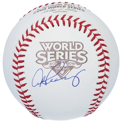 Alex Rodriguez New York Yankees Autographed 2009 World Series Logo Baseball