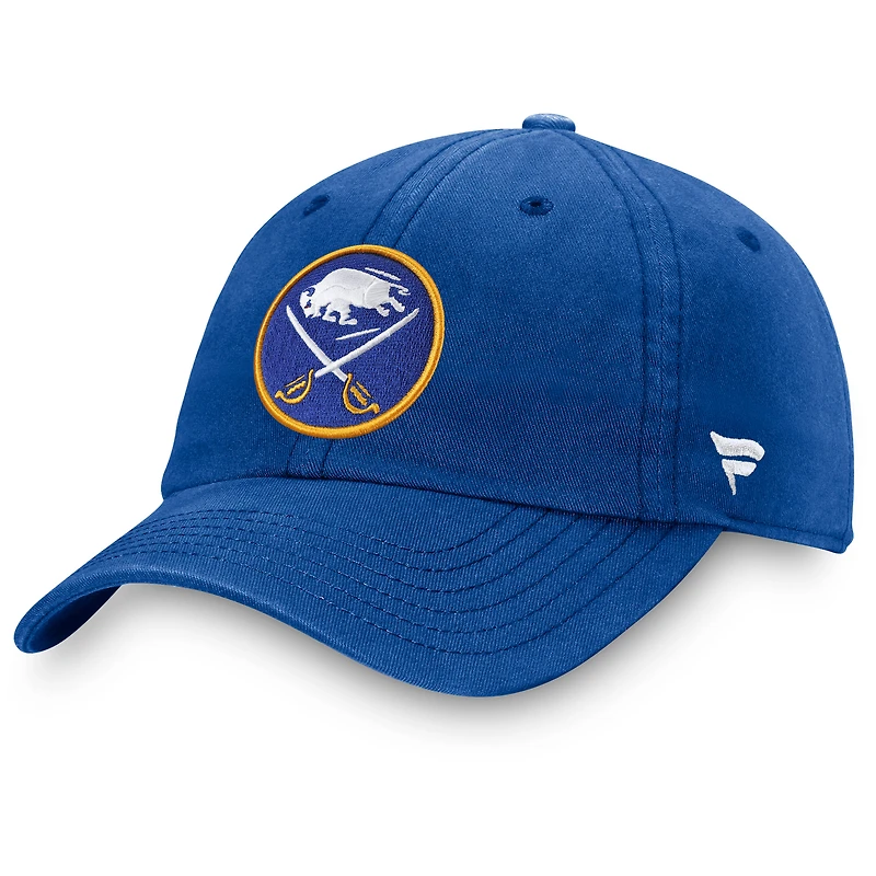 Men's Fanatics Royal Buffalo Sabres Core Primary Logo Adjustable Hat