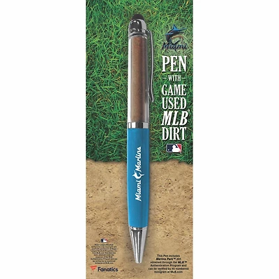Miami Marlins Executive Pen with Game-Used Dirt