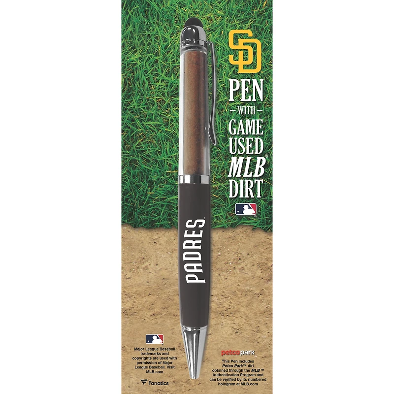 San Diego Padres Executive Pen with Game-Used Dirt