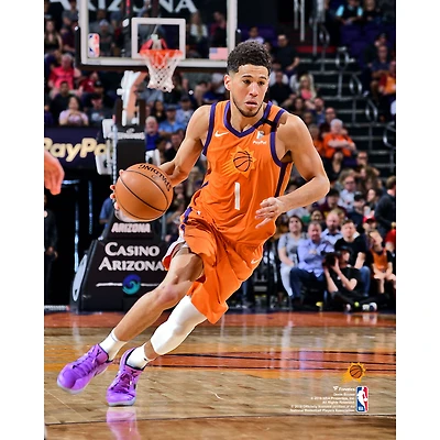 Devin Booker Phoenix Suns Unsigned Dribbling Photograph
