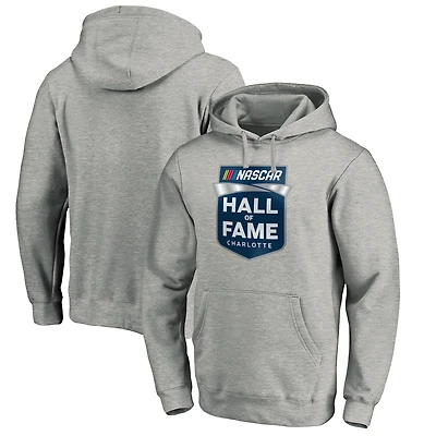 Men's Heather Gray NASCAR Hall of Fame Pullover Hoodie