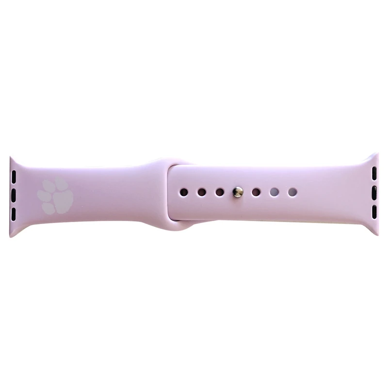 Purple Clemson Tigers 42-44mm Color Apple Watch Wrist Band
