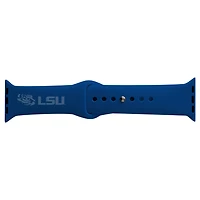Navy LSU Tigers 42-44mm Color Apple Watch Wrist Band