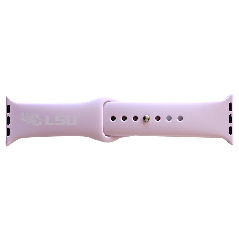 Purple LSU Tigers 42-44mm Color Apple Watch Wrist Band