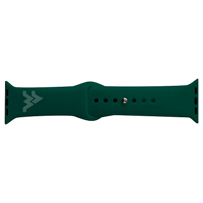 Turquoise West Virginia Mountaineers 42-44mm Color Apple Watch Wrist Band