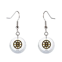 Women's Swarovski Boston Bruins Team Logo Earrings