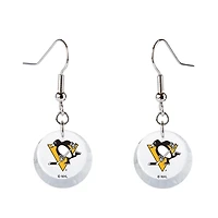 Women's Swarovski Pittsburgh Penguins Team Logo Earrings