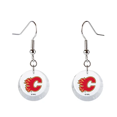 Women's Swarovski Calgary Flames Team Logo Earrings